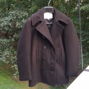 Never Worn USN Navy Wool Men’s Pea Coat
